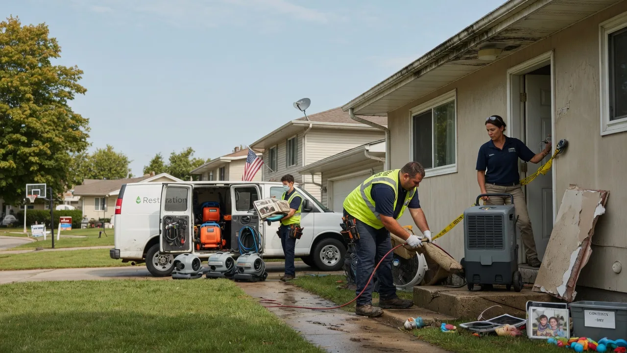 Water Damage Restoration in Sioux Falls, SD near me